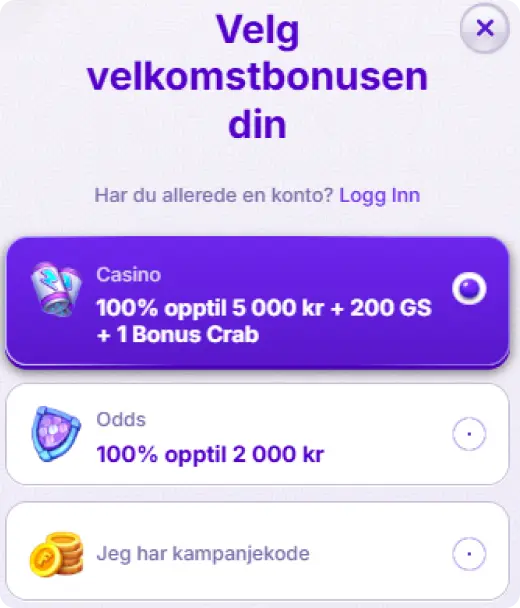 Robocat casino register